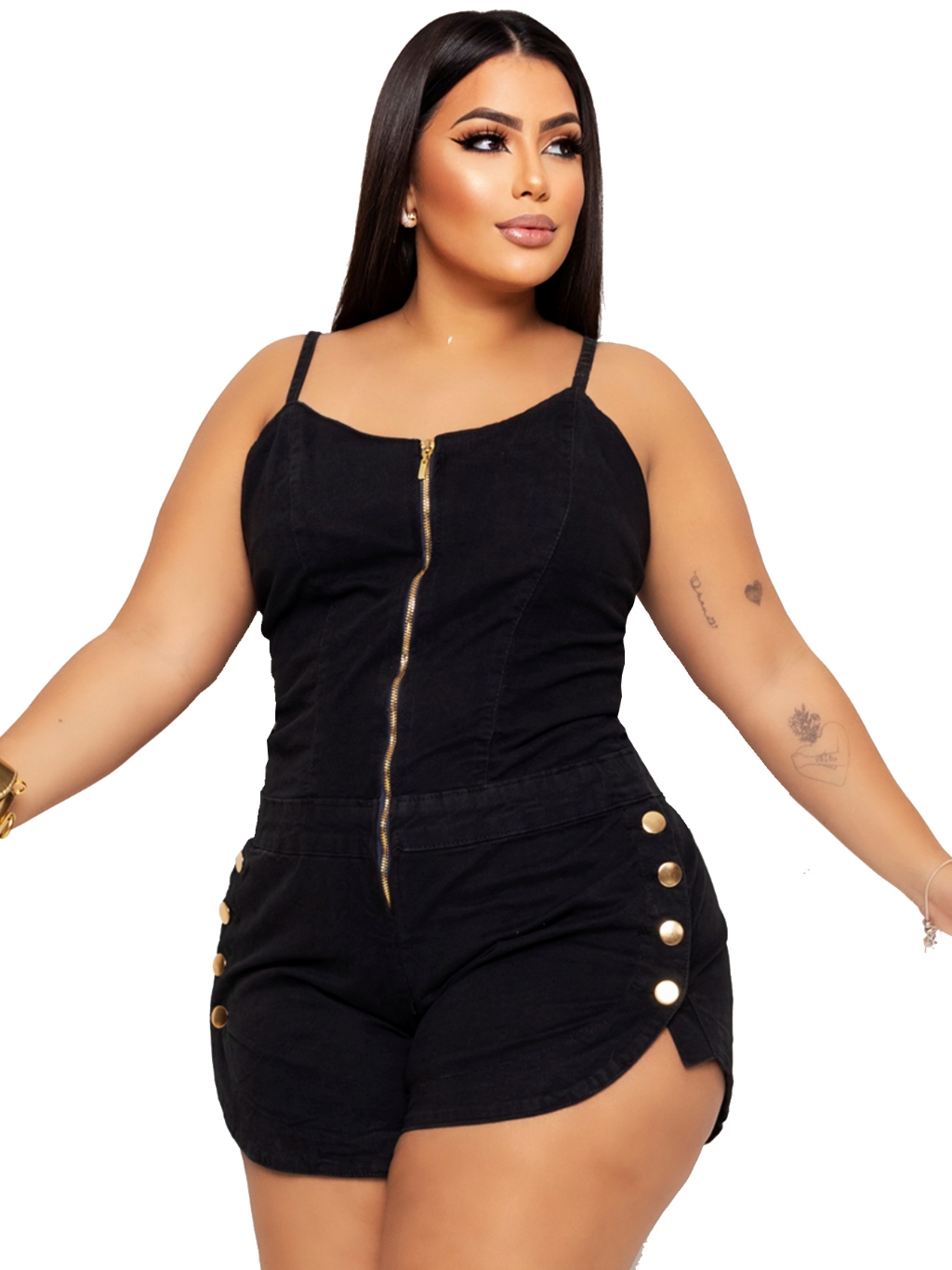 Macaquinho moda orders plus size