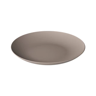 Prato Refeição Coza Cozy - 25,7x25,7x3 cm Warm Gray