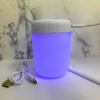 Umidificador De Ar H2O 200ml Portátil Usb Ultrassônica Coloridos LED RGB
