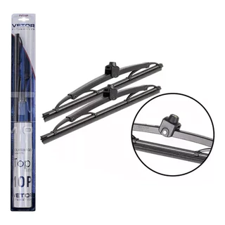 Kit Palhetas Limpador Para Brisa Fusca 1953 A 1975 Parafuso PVT10P