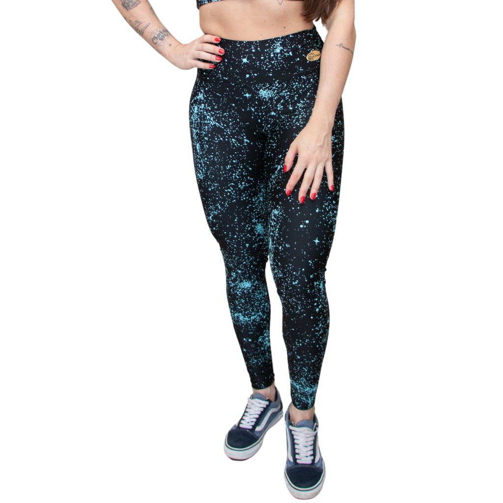 LEGGING FITNESS CINTURA ALTA / LEG CALÇA FIT DEGRADÊ / LEGGING