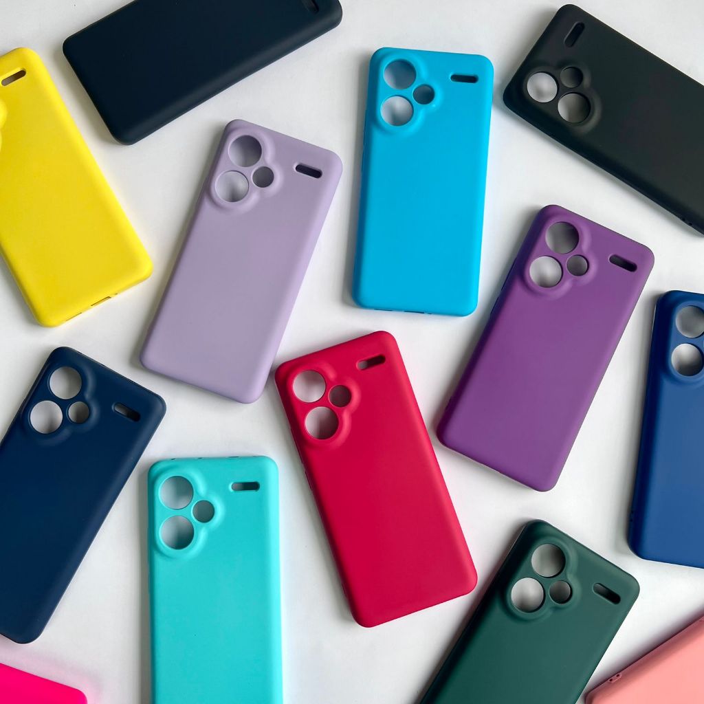 Capinha para Xiaomi Redmi Note 13 Pro Plus / Capa Case Silicone Aveludada Colorida Forrada (CF26)