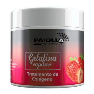 Máscara Gelatina Capilar Tratamento Colágeno 500gr Paiolla
