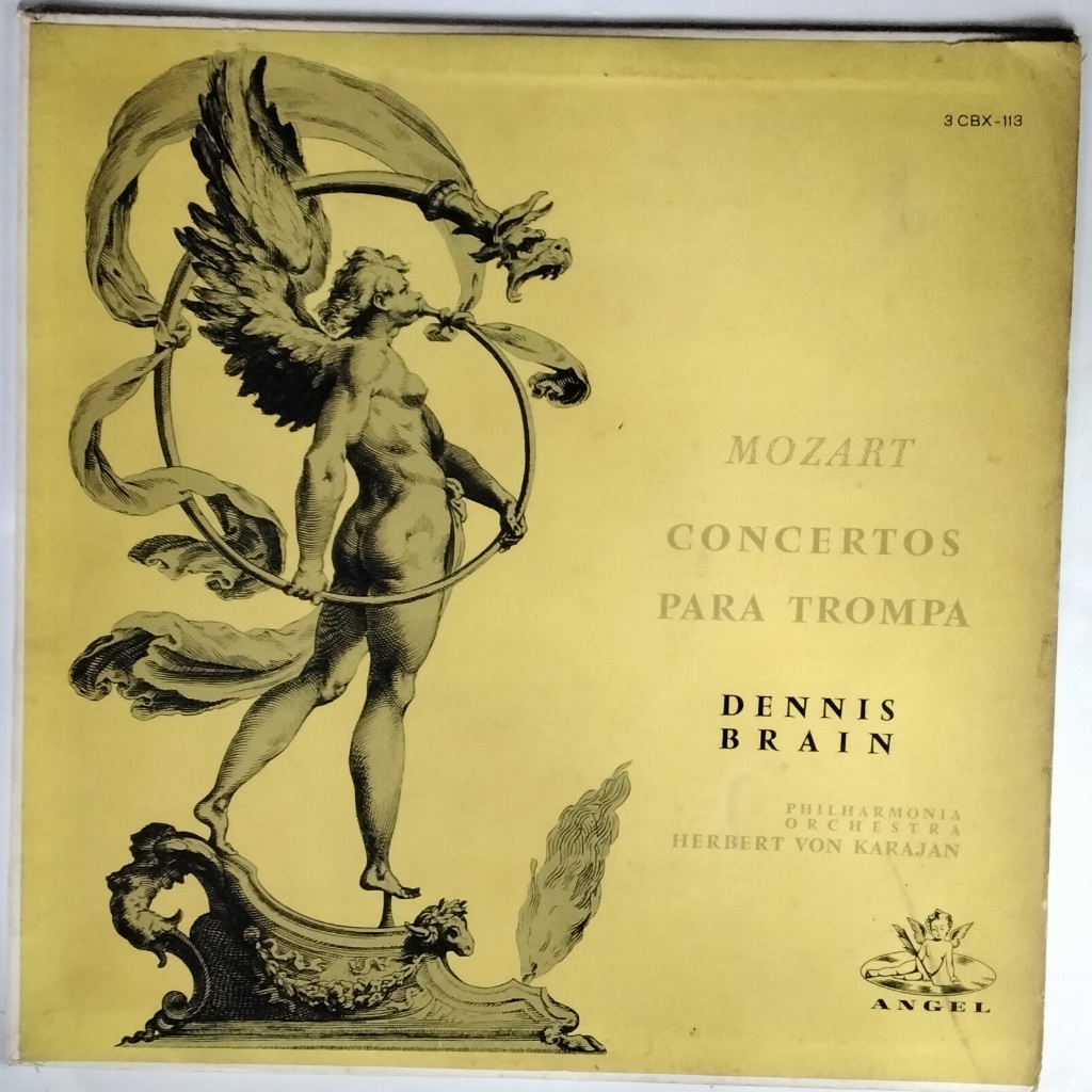 LP Vinil Mozart Concertos Para Trompa Dennis Brain Shopee Brasil