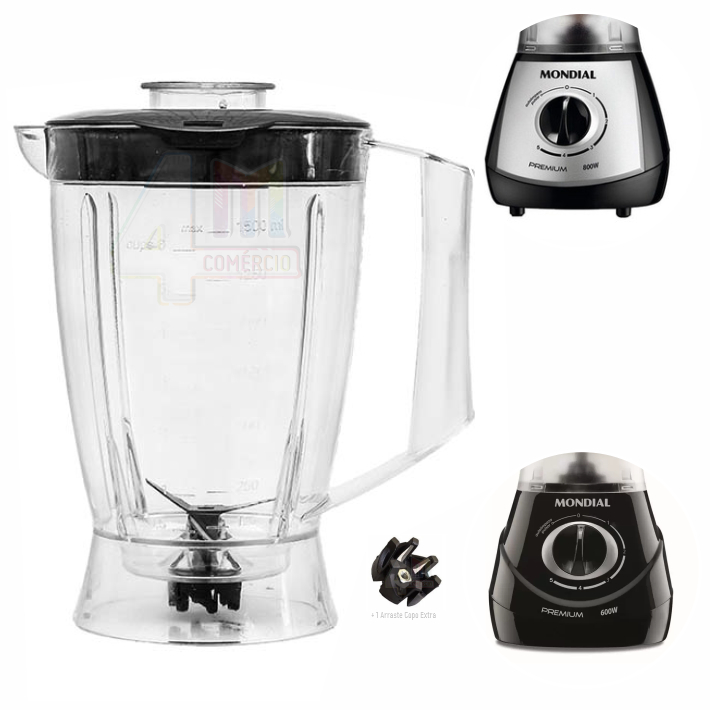 Copo Liquidificador Compatível Mondial Premium L-51 L-55