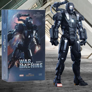 Iron Man Maquina de Combate Homem de Ferro Boneco Action Figure Original ZD TOYS Colecionaveis Enfeite Decoração Quarto Gamer