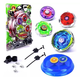 Kit De 4 Beyblade Xd168-1 Metal Bey Blade Tornado Arena