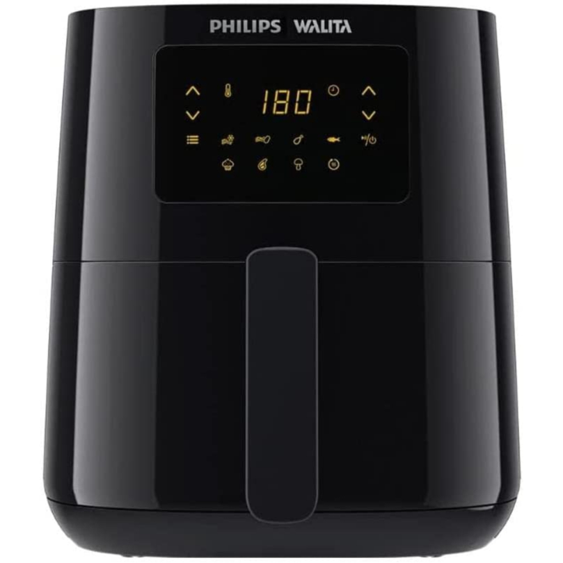 Fritadeira Elétrica Air fryer Philips Walita 4,1 Litros Digital Sem Óleo Potência 1400W Ar Preto