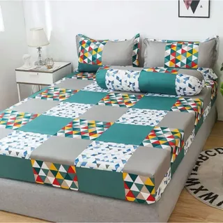 Roupa de Cama Microfibra Queen Avulso com Toque Suave Estampas Sortidas Floral e Geométrico