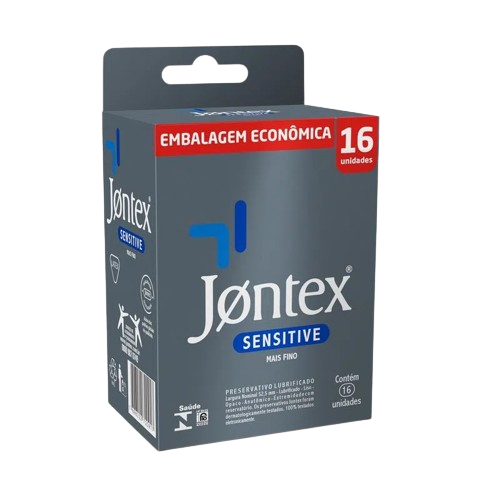 Preservativo Jontex sensitive mais fino caixa 16 unidades cada ...