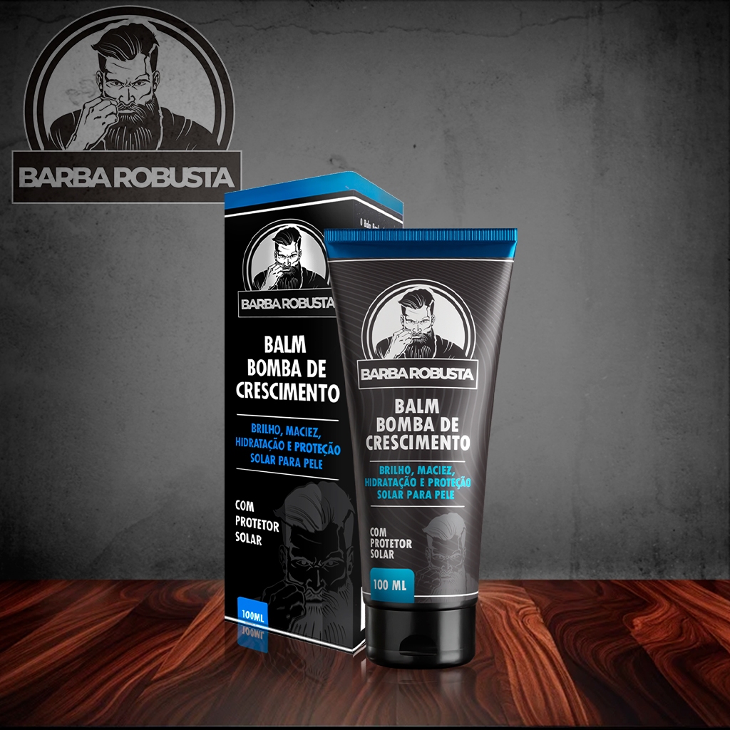 Balm De Barba Creme Hidratante Para Barba Robusta Shopee Brasil