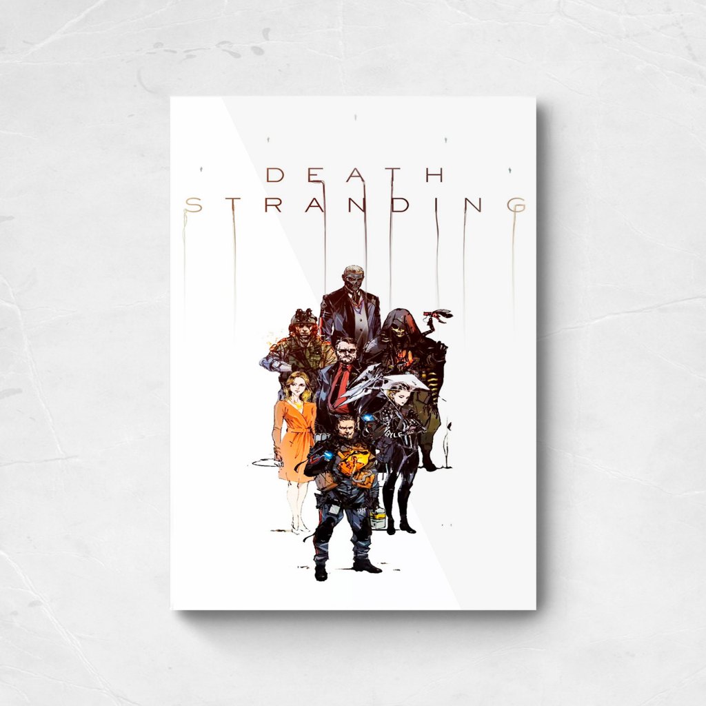 QUADRO/PLACA DECORATIVA - DEATH STRANDING