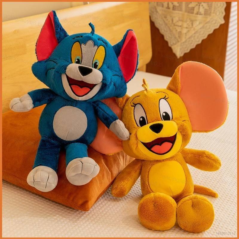 Pelúcias Tom ou Jerry 35Cm Brinquedo Infantil Envio Imediato | Shopee ...