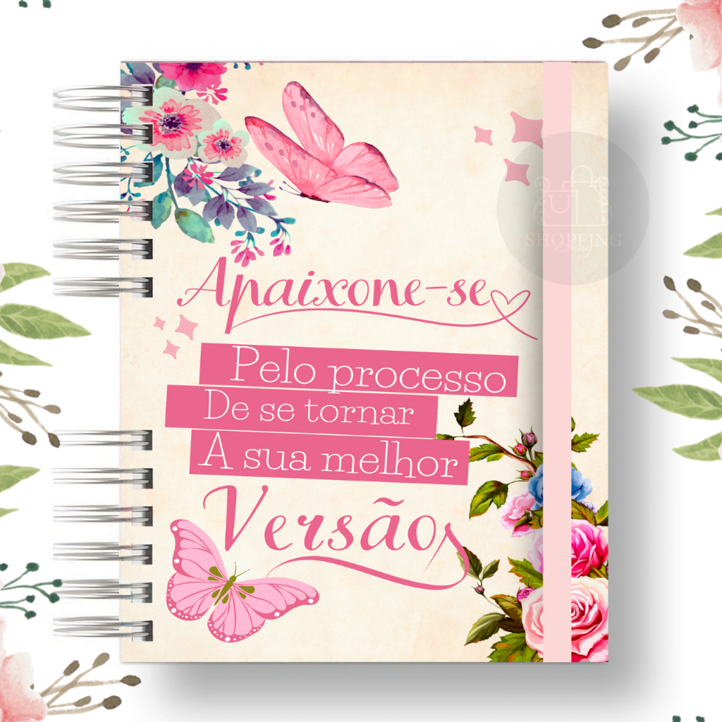 Caderno De Anotações - 160 Páginas - Motivacional