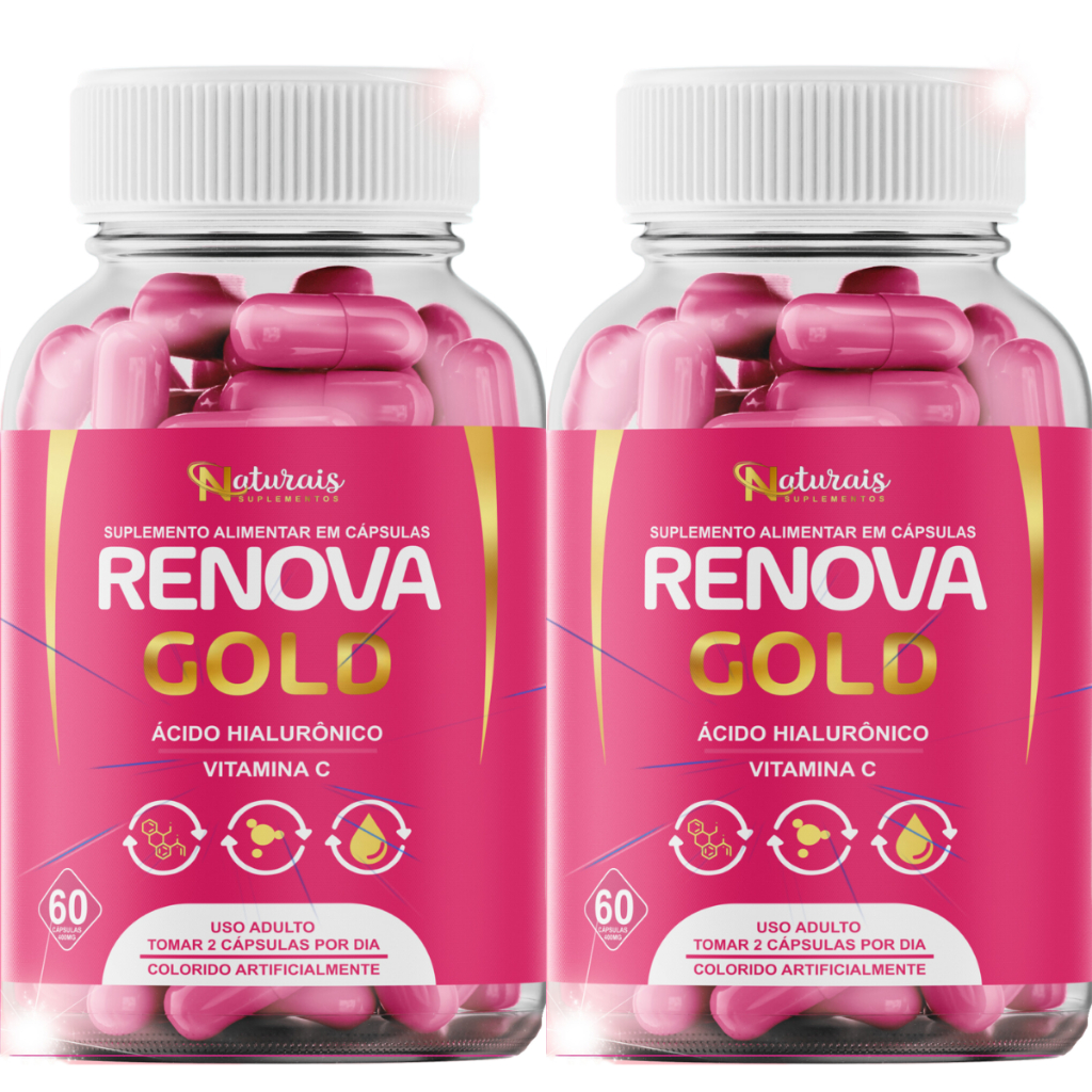 2x Renova Gold 120 Cápsulas Original - Envio Hoje - Loja Oficial