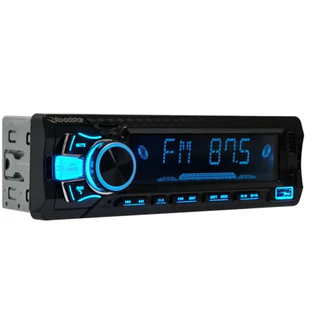 Auto Rádio FM Som Automotivo Bluetooth USB 7 Cores Led 1 DIN Lindo Controle e Chicotes RS-2751BR