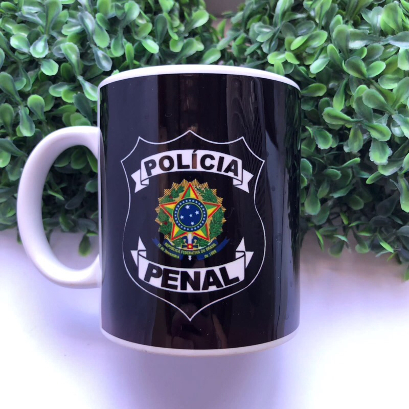 caneca polícia penal | Shopee Brasil
