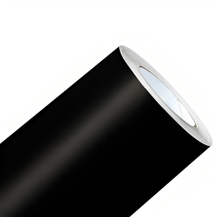 Papel Vinil Preto Fosco Envelopar Geladeira Móveis 3m x 50cm