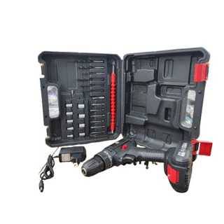 Parafusadeira E Furadeira Bateria 21v 30bits + Maleta + acessórios