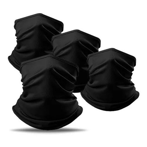 KIT 4 Bandana Tubular Balaclava Gorro Proteção UV50+