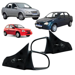 Par Retrovisor Corsa Classic Corsa Pick-up Corsa Sedan Com controle 1993 1994 1995 1996 1999 2000 2001 02 03 04 até 2016 em Oferta na Shopee