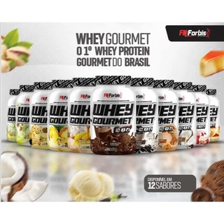 Whey Protein Gourmet FN Forbis Pote 900g 100% ORIGINAL Proteina Isolada e Concentrada