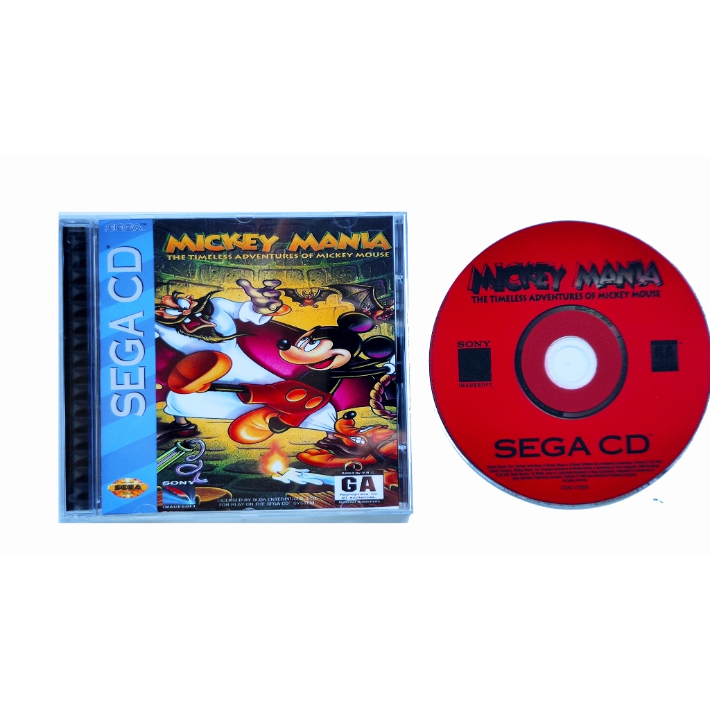 Mickey mania para sega cd | Shopee Brasil