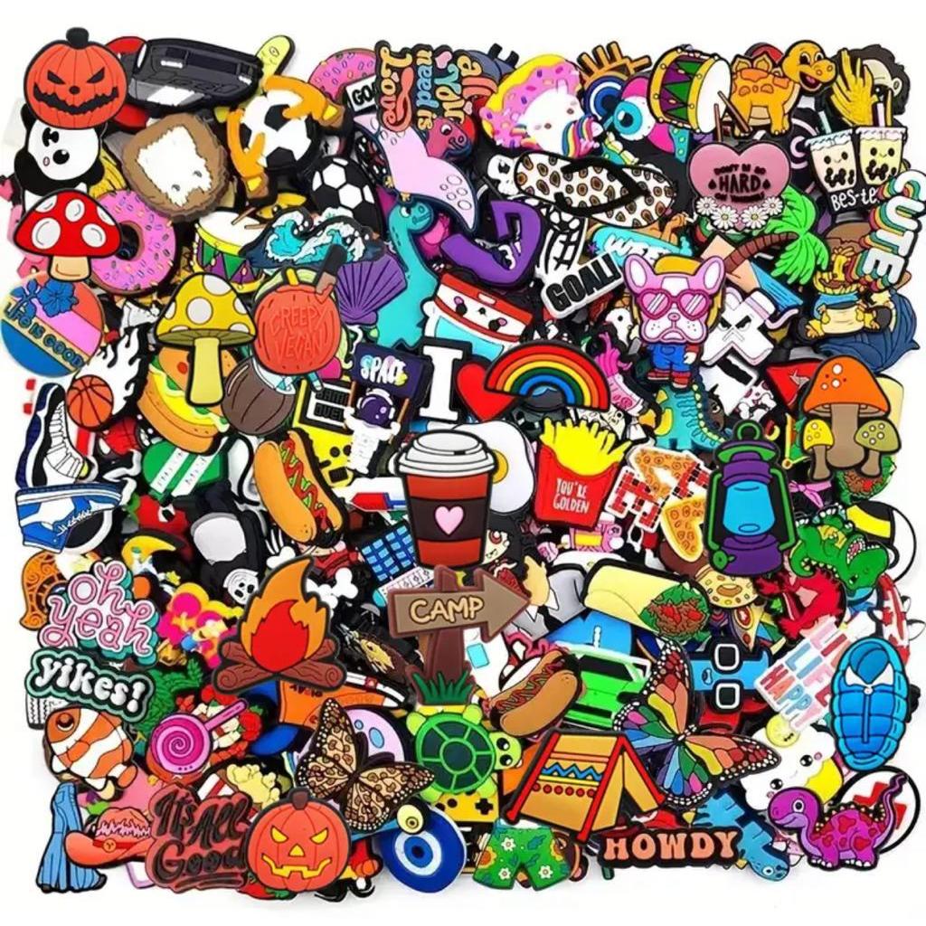 Pins Botons jibbitz para Crocs kit 10 Peças Sortidas