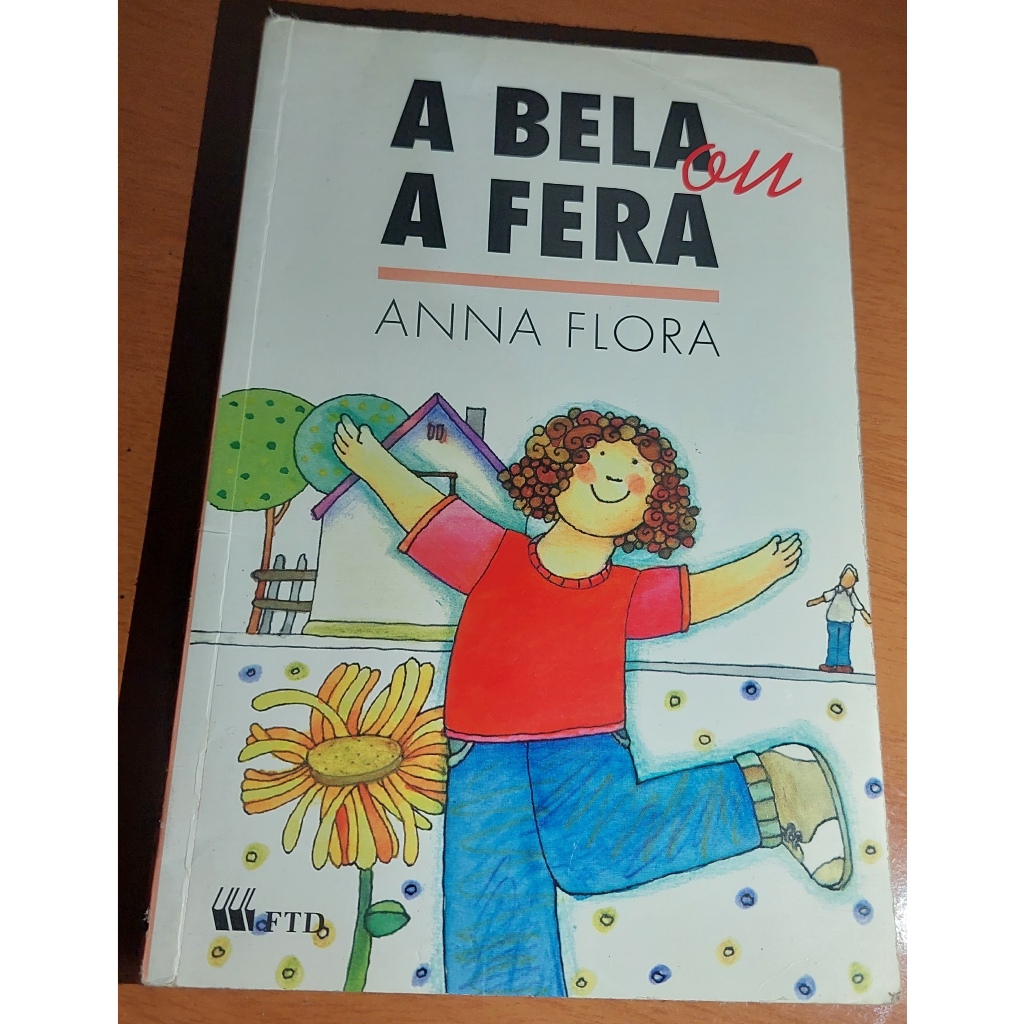 A bela ou a fera Anna flora | Shopee Brasil