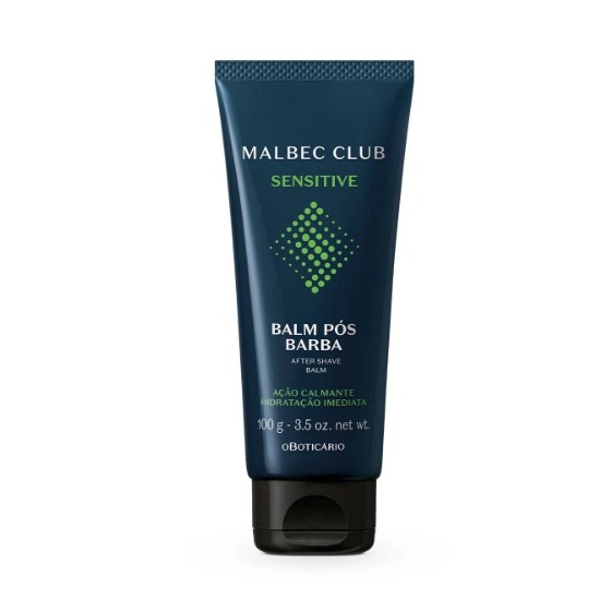 Balm P sBarba Malbec Club Sensitive 100g O Botic rio Shopee Brasil