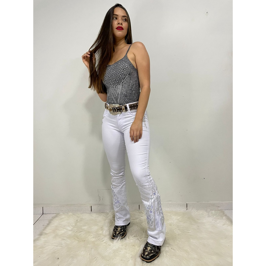 Algodón lycra jeans pantalones jeans licra simply vera licra de mujer -  Glow Fashion
