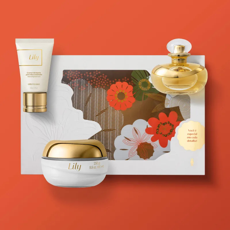 Kit Presente Lily (3 itens) | Shopee Brasil