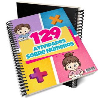Caderno Tudo sobre Números - Apostila Infantil impressa e colorida