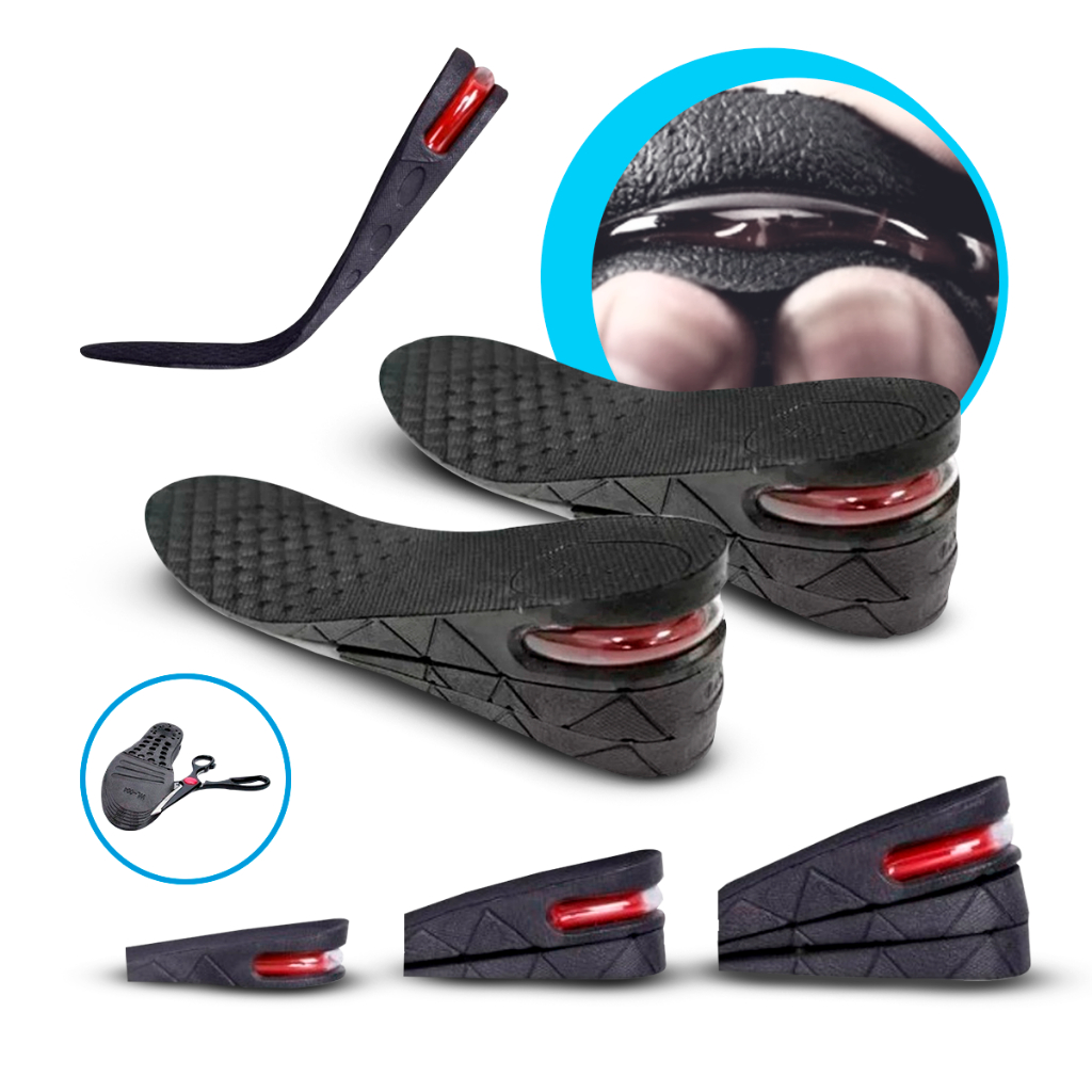 Palmilha 7cm Elevadora Anti Impacto Para Aumentar Altura