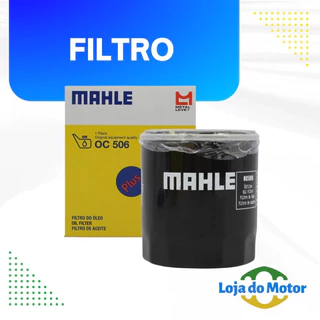 Filtro de óleo Fiat Uno Mille 1990 1991 1992 até 1999 fiasa 1.0 1.5 oc506 original Mahle Metal Leve
