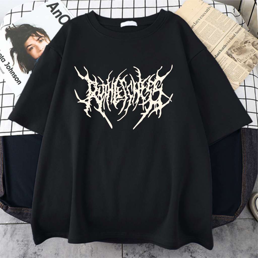 Camiseta Punk Gotica Aesthetic Harajuku Unissex