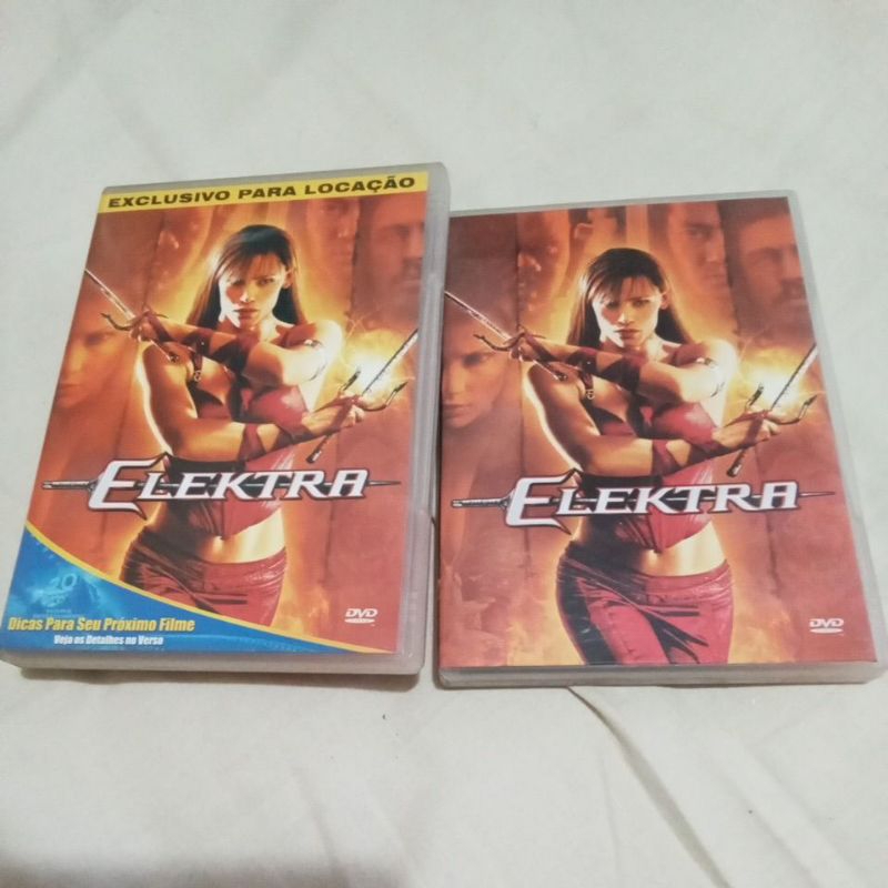 DVD Elektra Jennifer Garner para Colecionador - Marvel Blockbuster