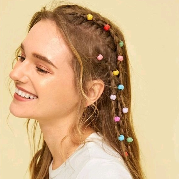 Kit 10 Tererês Tic Tac Infantil Cabelo Colorido Presente Penteado ...