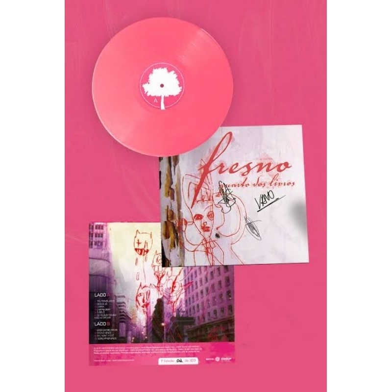Vinil Fresno - Quarto dos Livros (Autografado e Numerado)