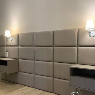Cabeceira Estofada Para Cama Box em Módulos - 1 Peça 30x40 cm.