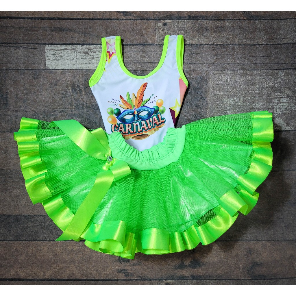 Roupa neon para o hot sale carnaval