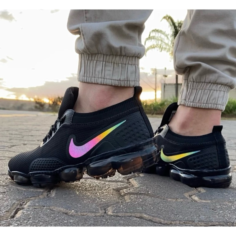 Tênis Vapor Max Nike Camaleão Refletivo Masculino com Amortecimento