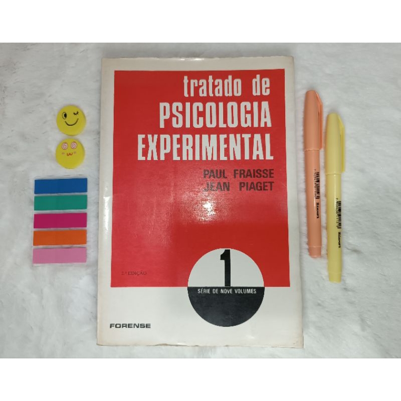 Tratado de Psicologia Experimental Vol. 1 Jean Piaget e Paul