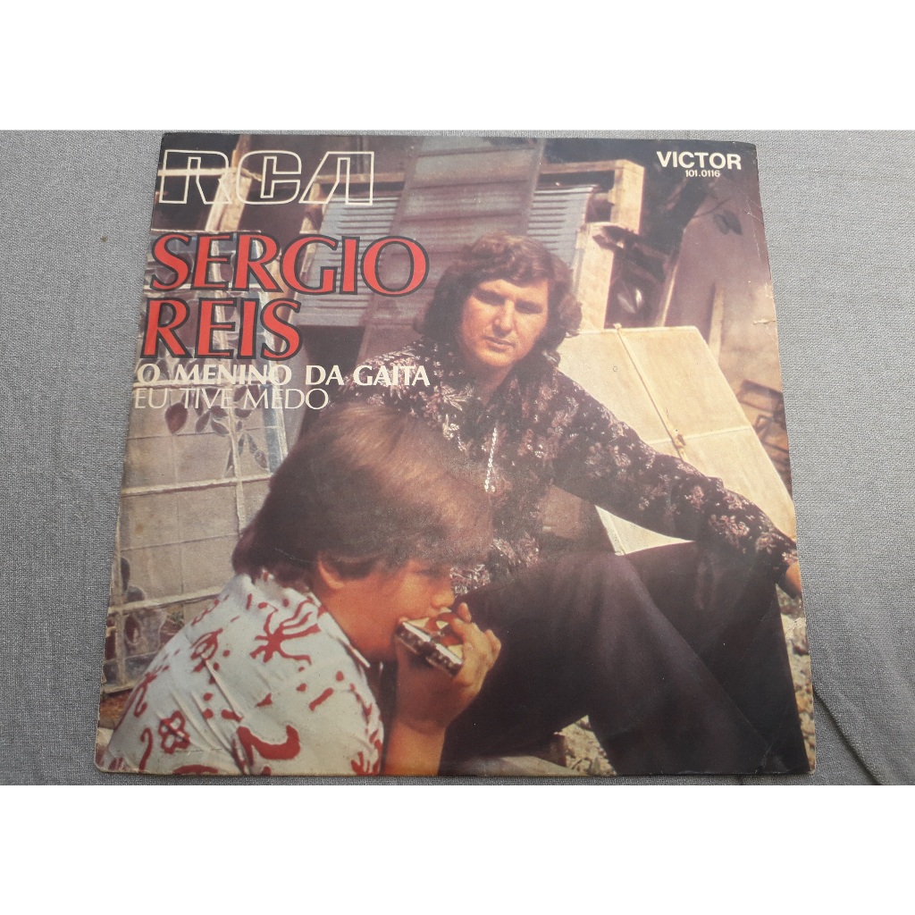 Compacto Vinil Sérgio Reis - O Menino Da Gaita | Shopee Brasil