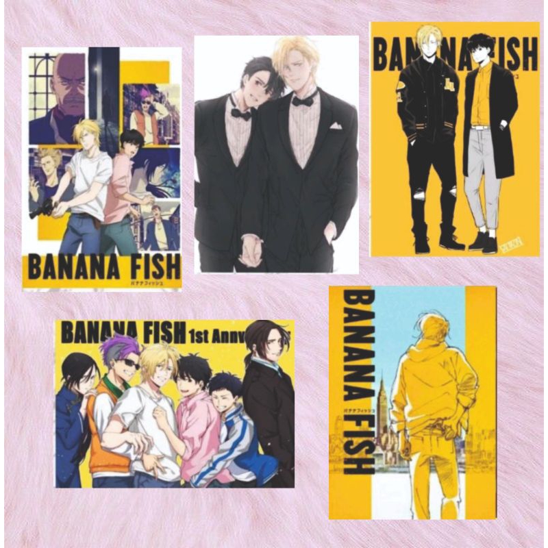 Poster Anime Banana Fish - Diversos Modelos | Shopee Brasil