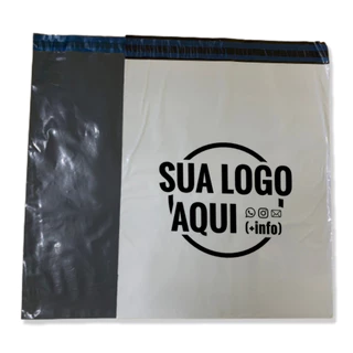 Envelope Plástico Segurança (sem bolha) 26x36 PERSONALIZADOS