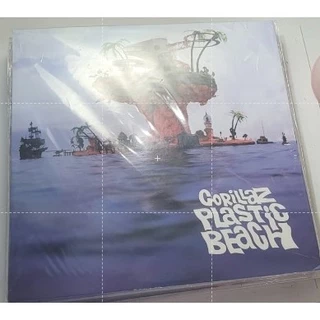 VINIL / LP - Gorillaz - Plastic Beach Duplo NOVO Lacrado Importado Argentina