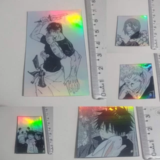Jujutso Kaizen Adesivo kit com 21 Adesivos Jujutsu Kaisen Adesivo Holográficos Decorativo Resistente a água Itadori