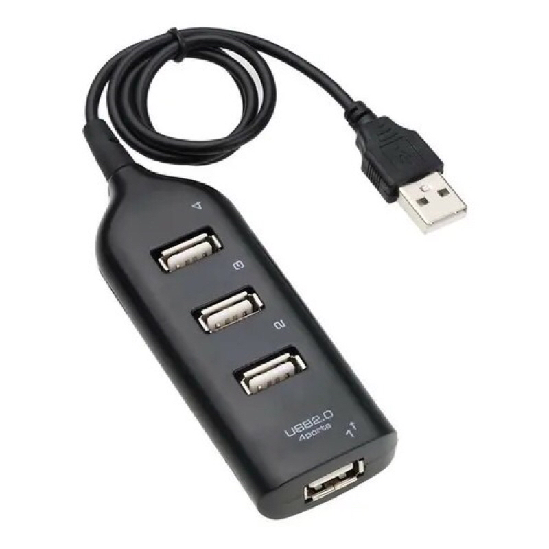 Hub Usb 2.0 4 Entradas USB Cabo 0,5m Saída USB | Shopee Brasil