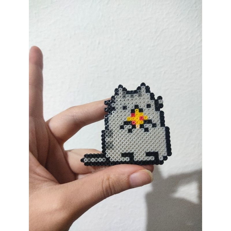 Pusheen Pixel Art Hama Beads | Shopee Brasil